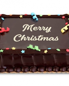 MERRY CHRISTMAS CAKE